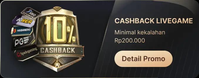 Cashback Livegame